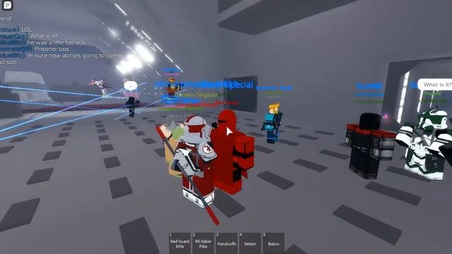 A day of a Red Guard TCAR Star wars roblox смотреть онлайн