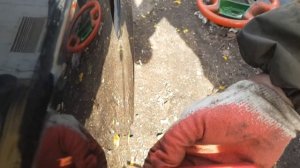 Обзор заднего правого крыла Шкода Фабия 2 комби