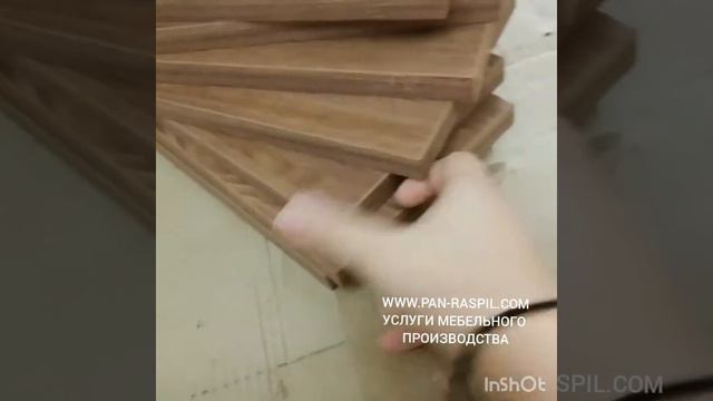 Кромление фасадов, кромление образцов фасадов