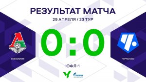 ЮФЛ-1. Локомотив – Чертаново. 23-й тур. Обзор