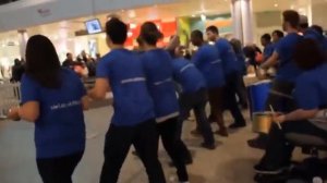 London College of Music BLOCO Samba band at Westfield