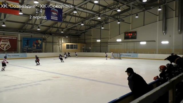 ХК «Сокол-2008» - ХК "Созвездие" 2008 г.р. Первенство Воронежской области смотреть онлайн
