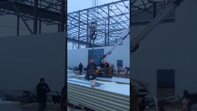 Вакуумная присоска для сэндвич-панелей VacuJet SP (монтаж в Великих Луках) часть 1 #вакуумный_захва смотреть онлайн