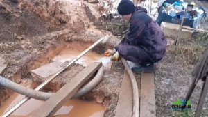 Бурение скважин/Скважина с кондукторной колонной/Скважина с полным поглащением