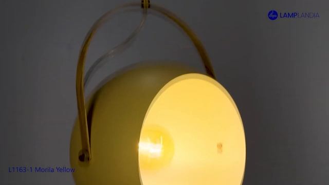 Подвес L1163 1 Morila Yellow Lamplandia смотреть онлайн