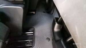 Volvo XC90 2 поколение 7 мест eva коврики в салон и багажник evabel.ru 8800-222-48-45