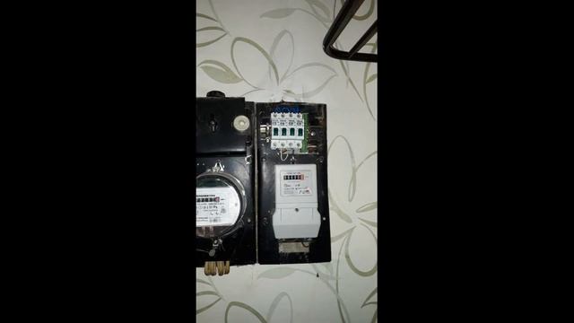 Замена пробок на автоматы и электосчетчика