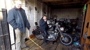 Оффроад на Yamaha Virago XV1100. Забираем из гаража. Justpeople PRO Live 11.04.2017