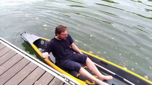 Test client - Kayak Gonflable Aqua Marina Tomahawk Air-K 2 personnes | Nautigames.com