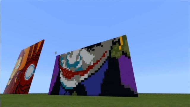 Minecraft: Creating A Joker Pixel Art Portrait | Detailed! | Pixel Art Timelapse (2020) смотреть онлайн