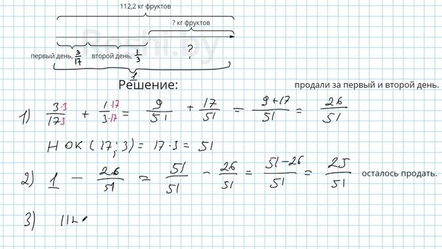 №257 / Глава 1 - Математика 6 класс Герасимов смотреть онлайн