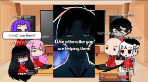 classroom of the elite react to ayanokoji//by=me/@anime reaction studio ?