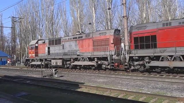Тепловоз серии ТЭМ7 смотреть онлайн