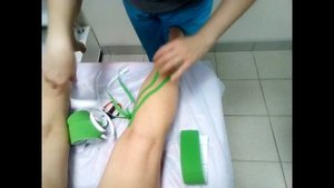 Лимфодренажное тейпирование при отеках ног