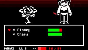 Undertale Genocide Fight Chara And Flowey 1 Phase