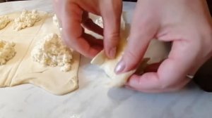 Пальчики Оближешь! Слойки Розочки с Творогом Рецепт в Духовке
