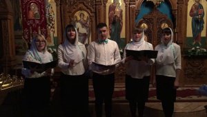 «Трисвятое»(Святый Боже»)Болгарское-Молодіжний хор, Свято - Миколаївський храм,смт Попільня,31.10.1