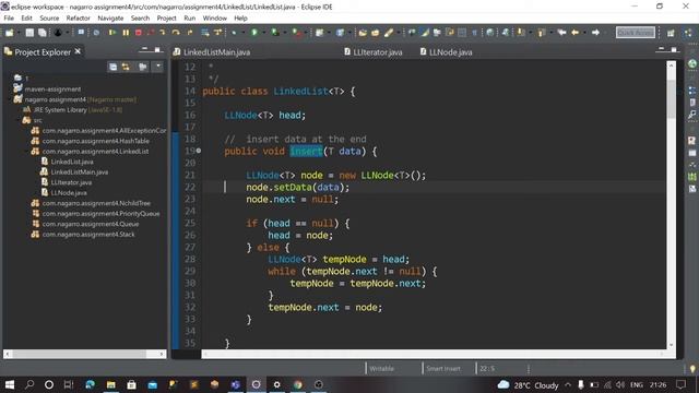 How to Implement Linked List data Structure смотреть онлайн