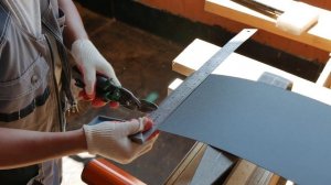 Отделка лобовой и вентилируемого конька. ФальцМонтаж Москва