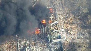 Ракетный удар Х-35 и "Торнадо-С" по ангарам с техникой ВСУ в Чернобаевке близ Херсона.