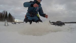 Валдай, зимняя рыбалка.