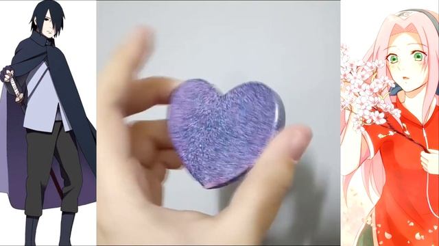 Брелок в форме сердца (Эпоксидная смола) смотреть онлайн