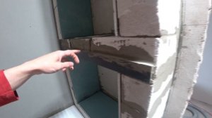 Сложные полки из плитки в ванной. Как сделать максимально надёжное основание перед укладкой?