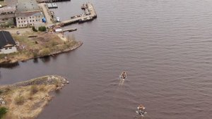 Волховская губа / Устье реки Волхов / DJI Mavic 2 Zoom / 4K