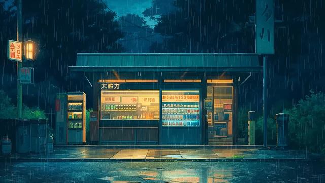 RAINING IN HOKKAIDO 🌧️ Rainy Lofi Songs To Calm Down And Relax Your Mind 🌧️ Pluviophile Lofi