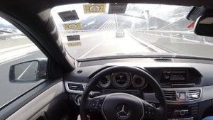 POV Drive in Winter | MERCEDES-BENZ E220 CDI w212 Facelift (2015) | DAVOS, SWITZERLAND 2021