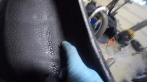 Honda st1300 rear wheel removal and installing 90 degree valve stem