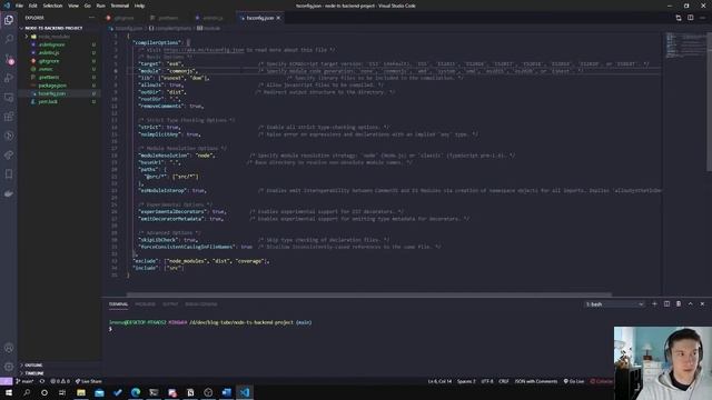 Node.js Backend Project Setup with Typescript, ESLint, Prettier, and Jest смотреть онлайн