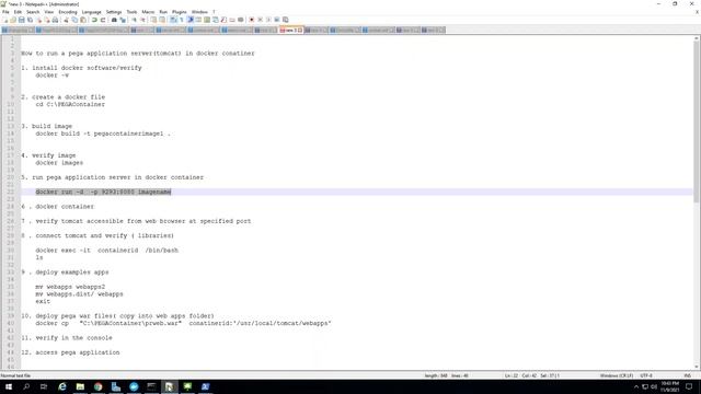 PEGA docker container 1 смотреть онлайн