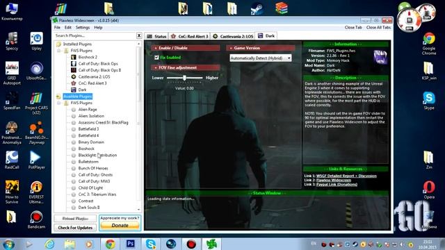 Flawless Widescreen как пользоватьcя (Убераем черные полосы в играх) смотреть онлайн