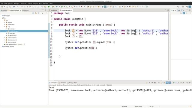 #027 java hashCode() | toString() |equals() Object class methods - جافا