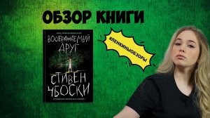 ВООБРАЖАЕМЫЙ ДРУГ ОБЗОР КНИГИ. Стивен Чбоски. Отзыв на книгу. Что почитать? Буктьюб | Ленкины обзоры