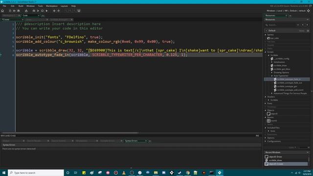(New Version In Comments) Scribble - Advanced Things for Serious People - GameMaker Tutorial смотреть онлайн