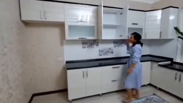 Кухонный гарнитур материал АКРИЛ смотреть онлайн