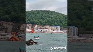 Отдых в Новомихайловском Туапсинского района, июль 2022г