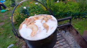 Засолка некоторых грибов.