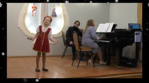 Зима в России музыка Н.Куликова исполняет Комарова Марфа