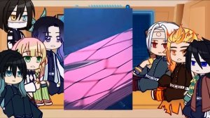 Hashira react to Tanjiro Kamado || kny || Gacha Club