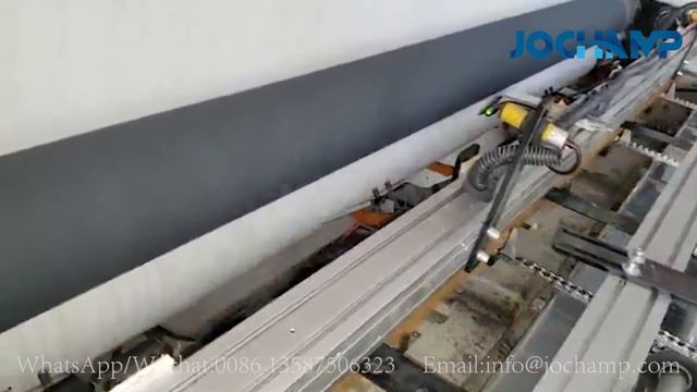 Весь процесс производства и упаковки нетканых салфеток в рулонах