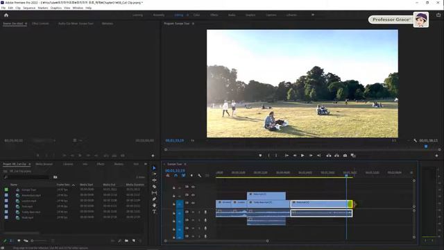 프리미어 프로 강좌 #8. 클립 자르기와 자른 클립 복구하기 смотреть онлайн