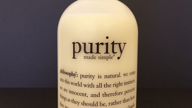 Philosophy's Purity Made Simple - What's In It? смотреть онлайн