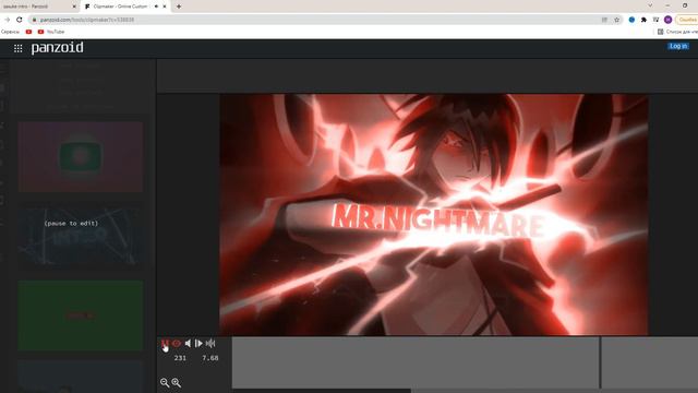 КАК СДЕЛАТЬ КРУТОЕ ИНТРО БЕЗ ПРОГРАММ ЗА 2 МИНУТЫ? / БЫСТРО! смотреть онлайн