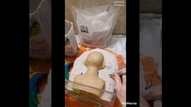 Процесс создания фарфоровой куклы от лепки до обжига. Автор мастер-класса: Беляева Ольга.