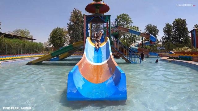 PINK PEARL WATER PARK JAIPUR || FULL RIDES || COMPLETE TOUR #PinkPearlJaipur #PinkPearkWaterPark смотреть онлайн