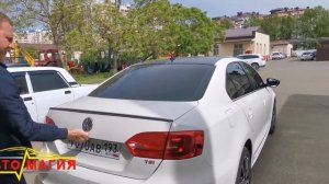 Лип спойлер установка на фольксваген