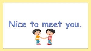 Rainbow English 2 класс. Nice to meet you. Учим слова. Диалоги.